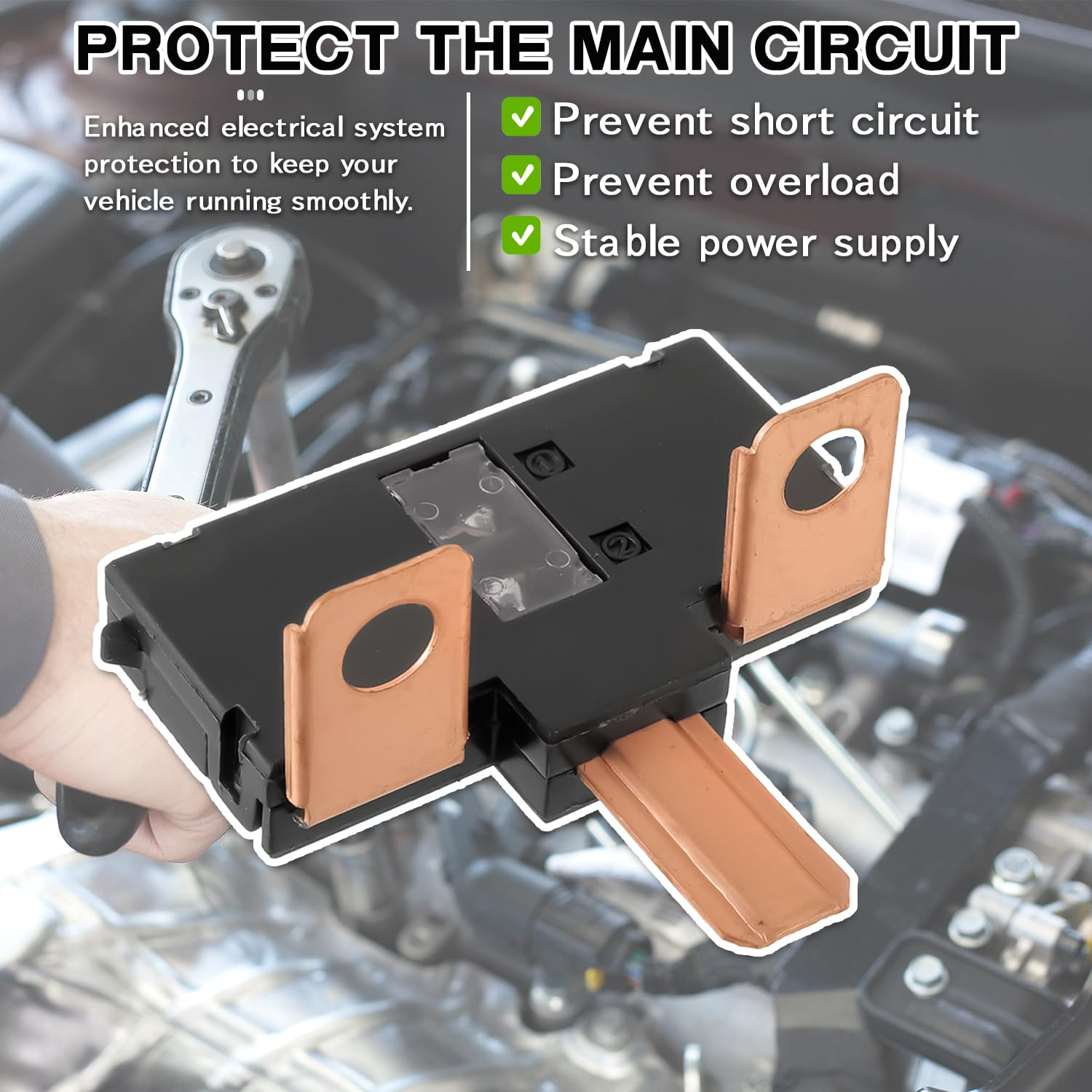38231-SDA-A01 Multi Block Fuse a (100Amp / 70Amp) Fit for Honda Acura Accord 2003-2007 image number 6
