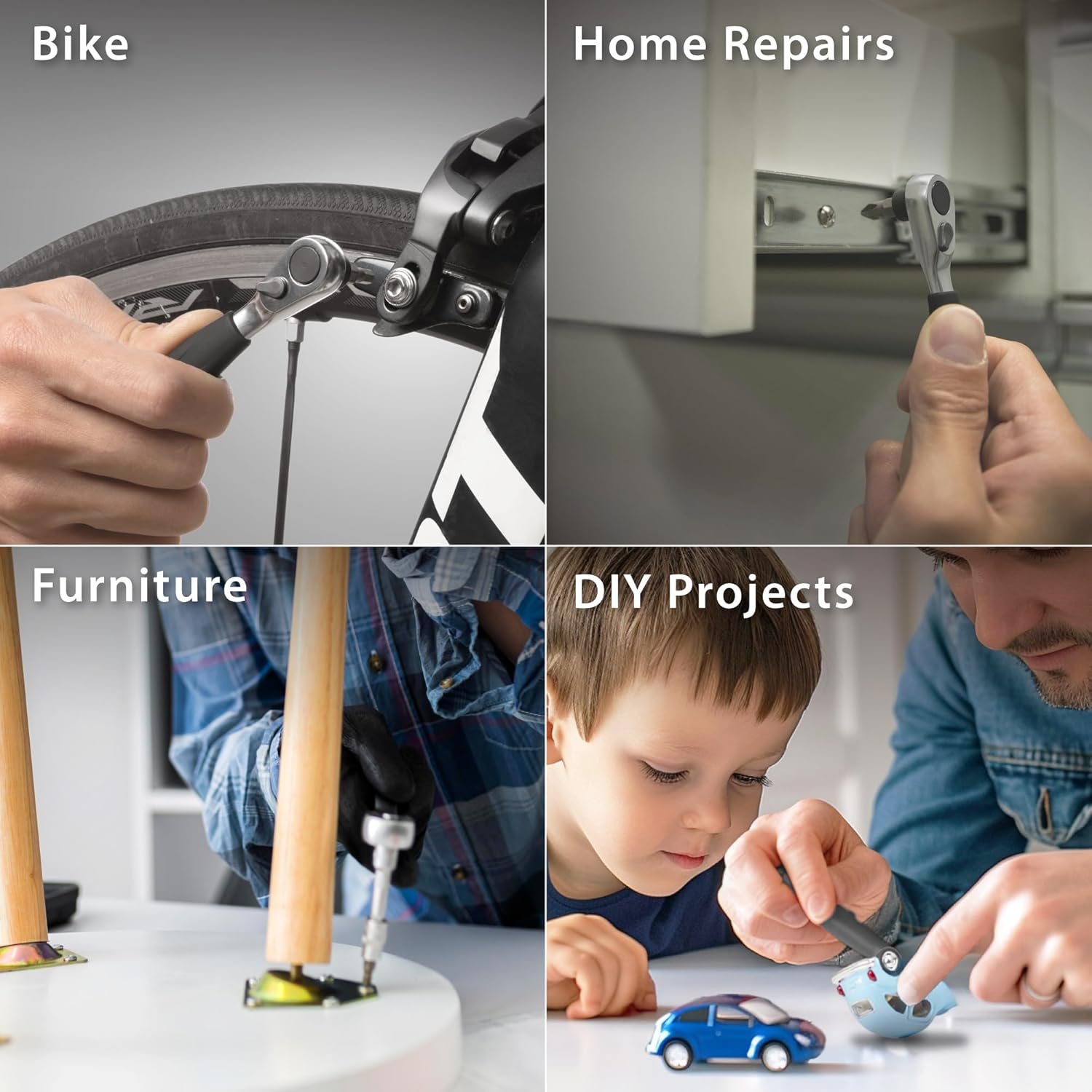 BONE Bike Portable Tool Kit Lite, 12-In-1 Mini Bicycle Repair Capsule, Scratch-Free & Waterproof Silicone Bag for Emergency Maintenance, Cycling Accessory with Ratchet Wrench for Biking & Home Repair image number 2