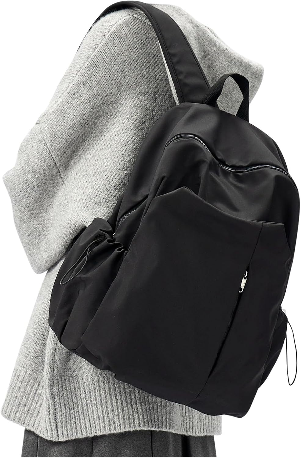 WEPOET Backpack for Women Men Lightweight Small Travel Backpack Simple Work Backpack with Laptop Teacher College Backpack