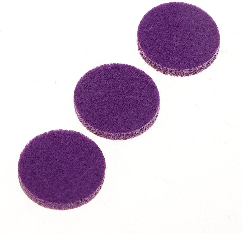 Gxdqxxd Wholesale Lot of 200 Refill Pads in 21Mm for Essential Oil Diffusers and Pendants, Purple - Purple image number 6