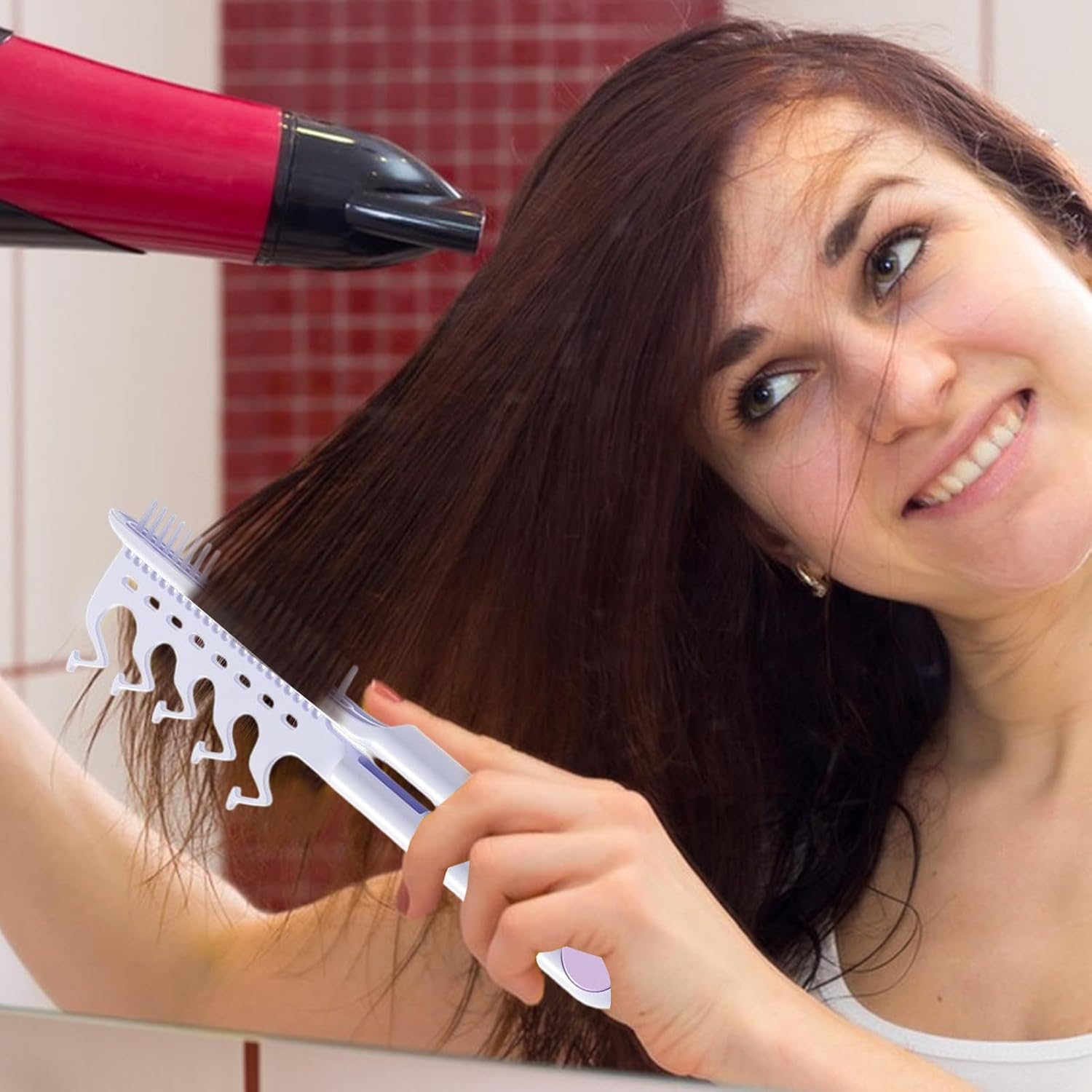 Mirpuytn Volumizing Hair Comb | Root Lift Combs for Curly Hair Volume,Root Lifting Hairstyle Defining Tool for Women Girls Mother Family Friends Wife Girlfriend Mom