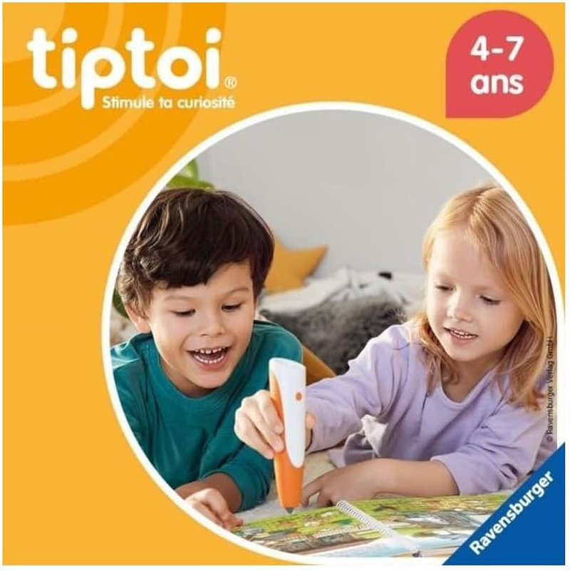 Ravensburger - Tiptoi Starter Set - Reader + Book 'L'Encyclop&eacute;die Des P'Tits Curieux' - Electronic Educational Game without Display from 4 Years - French Version - 00176 image number 3