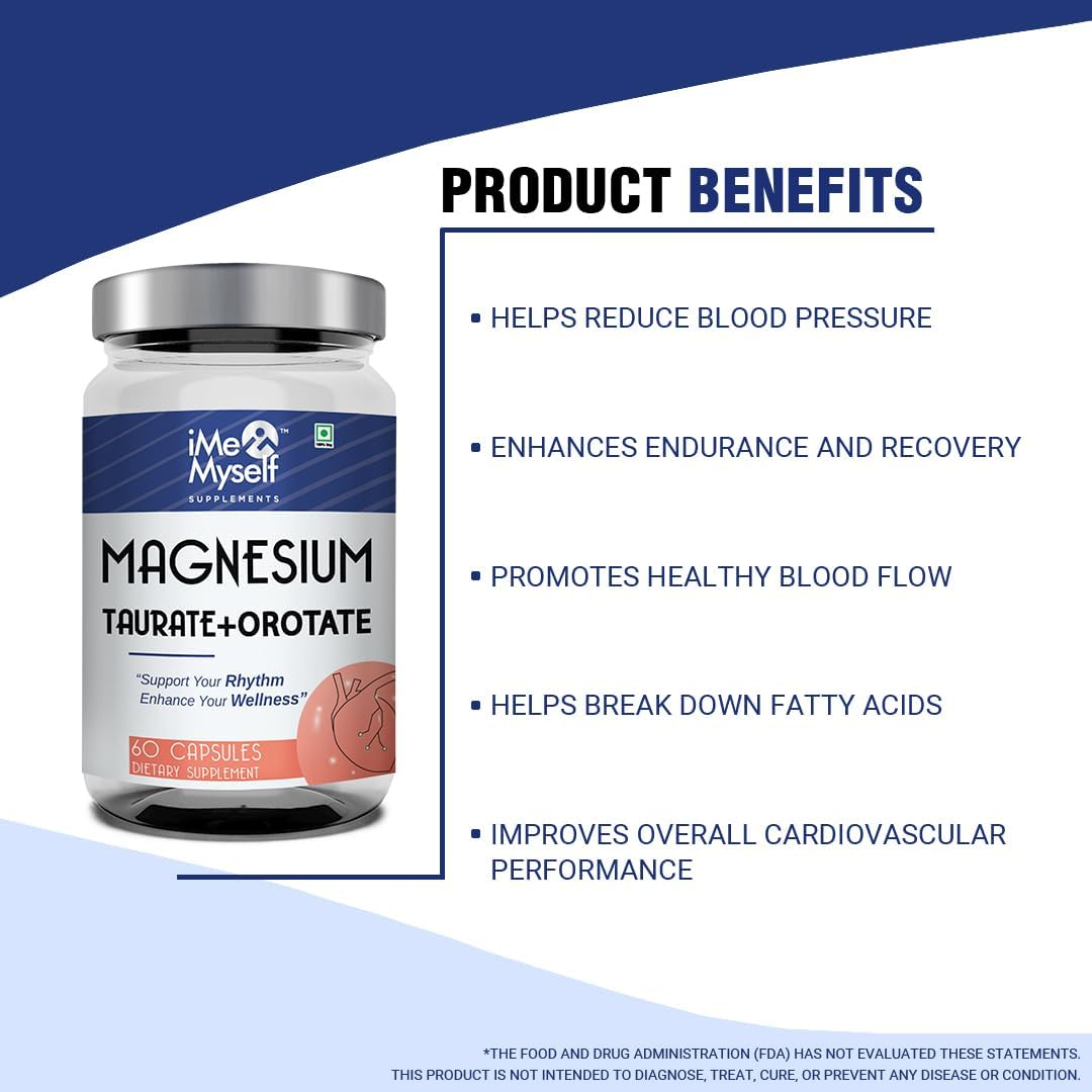 Imemyself Magnesium Capsules | 60 Count | Daily Support Supplement image number 4