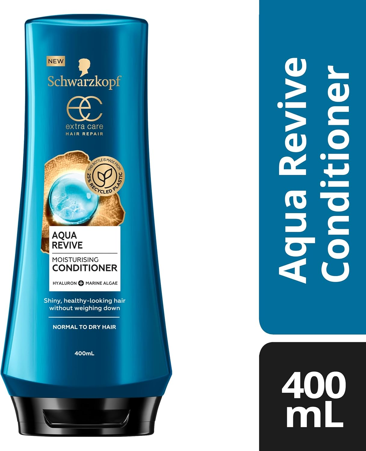 Schwarzkopf Extra Care Aqua Revive Moisturising Conditioner 400Ml image number 2