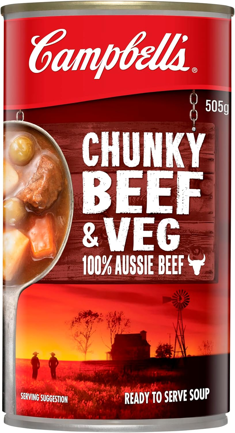 Campbell'S Chunky Beef and Veg Soup 505 G image number 3