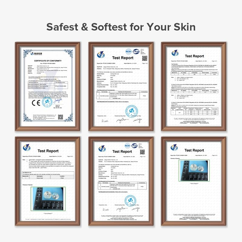 999 Silver Nursing Cups, Nipple Covers to Soothe Nipples for Breastfeeding Moms, Original Natural Silver Nipple Shield | One Pair (M (4.5Cm))