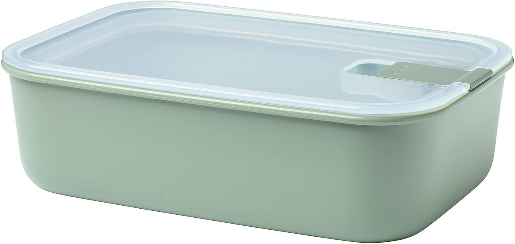 Mepal Easyclip Food Storage Container - Bowl with Lid & Click Lock - Suitable for Microwave, Steamer, Fridge and Freezer - Airtight & Leak-Proof - 700 Ml - Nordic Black