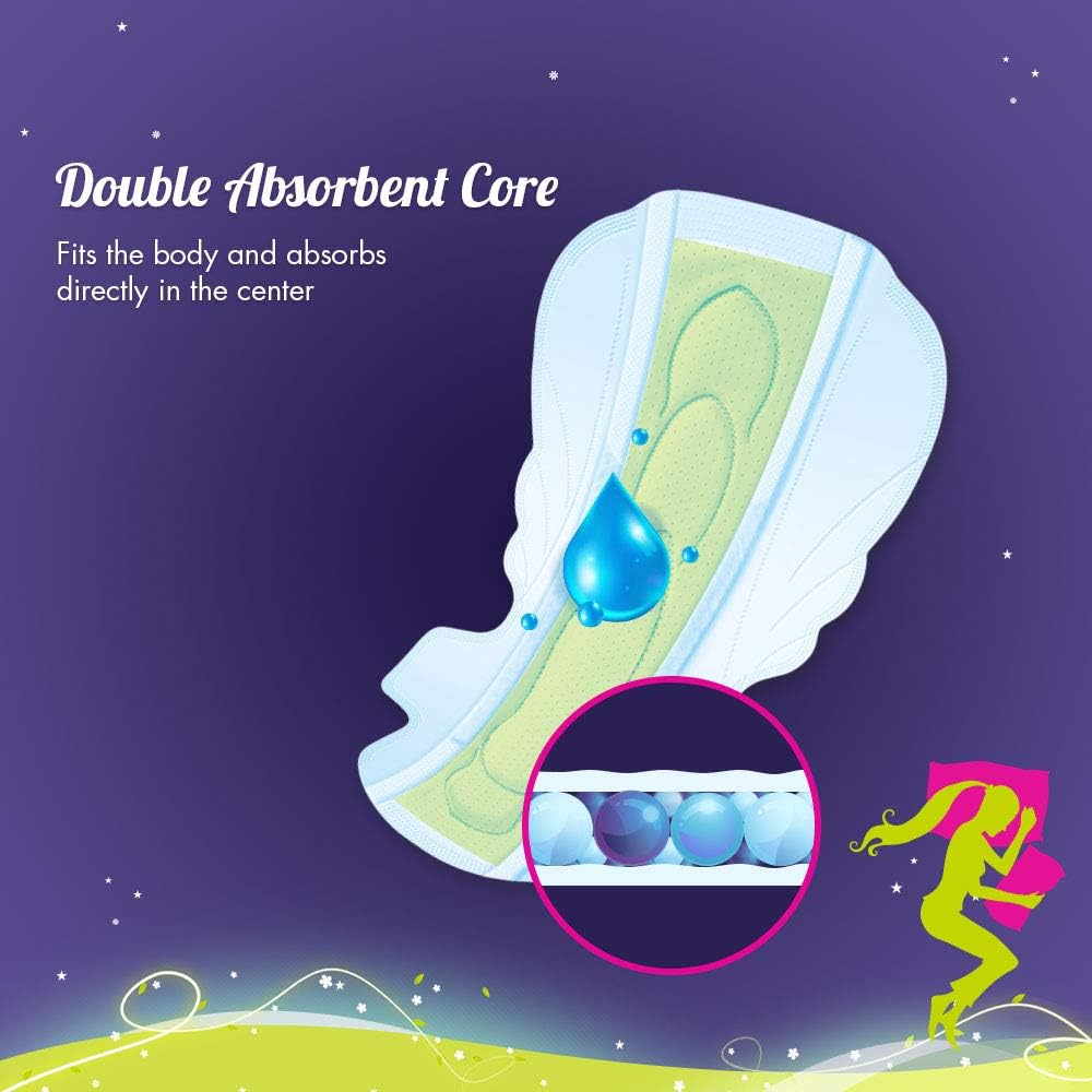 Sofy anti Bacteria Overnight Sanitary Pads - XXL (20 Pads) image number 3