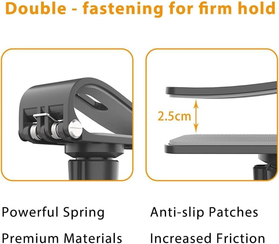 Car Sun Visor Clip Mount Compatible with Gopro Hero 13 12 11 10 9 8 7 6 5 Session Insta360 Osmo Action and Most Action Camera image number 2