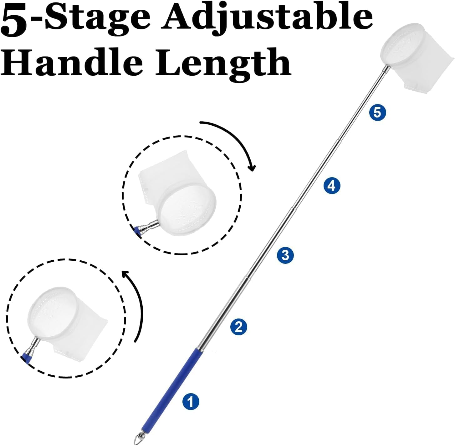 2Pcs Small Telescopic Shrimp Net,Small Telescopic Aquarium Fish Net,Aquarium Shrimp Net Telescopic Fish Shrimp Skimming Net,Aquarium Shrimp Net Telescopic Fish Tank Shrimp Net,Aquarium Shrimp Net image number 4