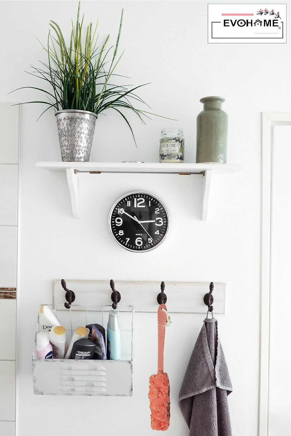 Evohome&reg; Luxury Bathing Loofah Exfoliating Scrub Soft Sponge with Handle for Body and Back Scrubber Brush Bath Puff for Men & Women Bathing Sponge (Baby Pink, Set of 1) image number 5