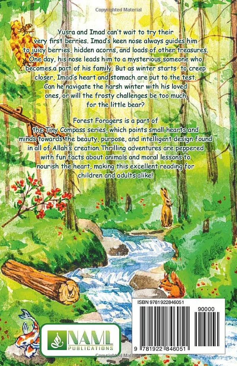 The Tiny Compass: Forest Foragers; an Illustrated Chapter Book about Bears for Kids image number 1