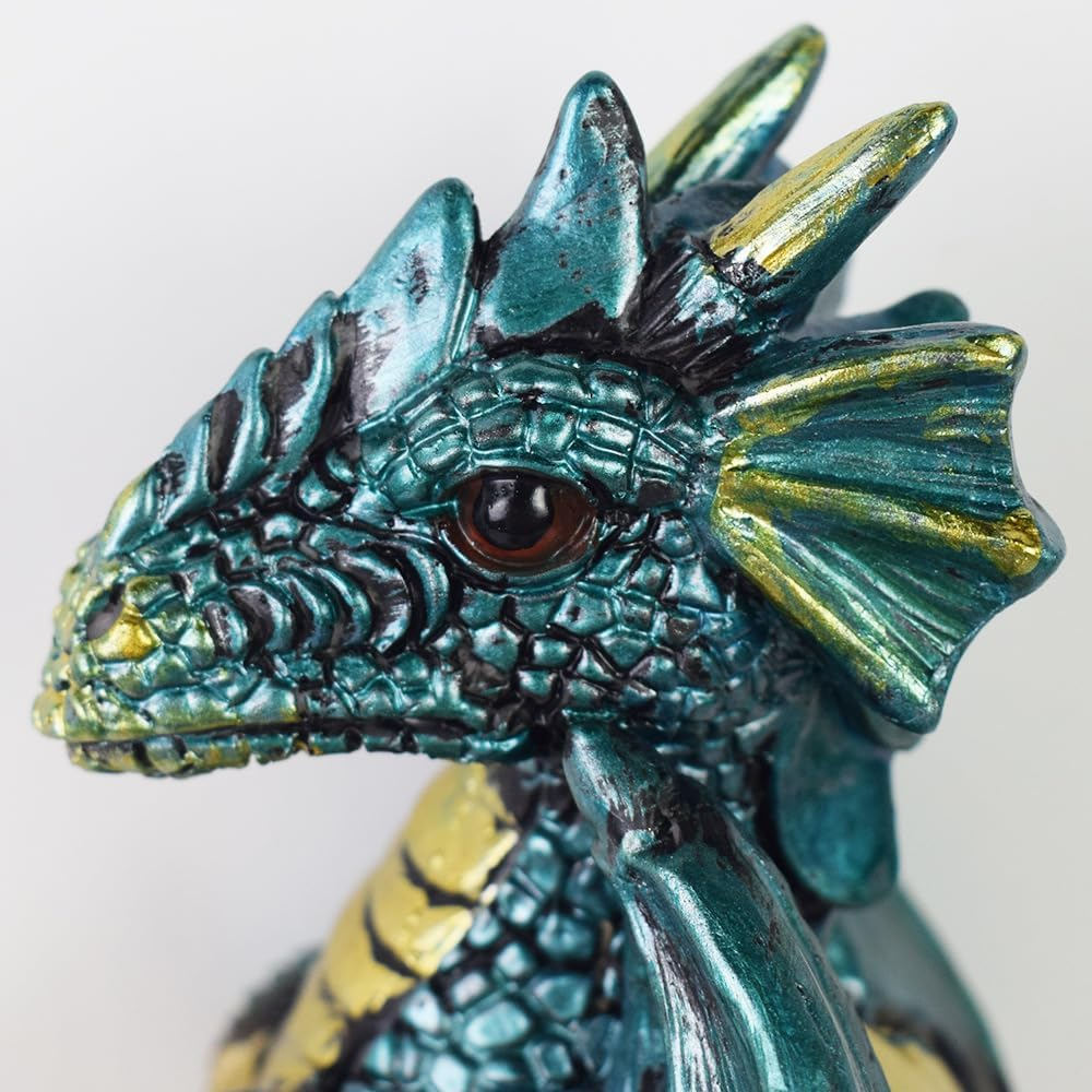 YZYOE 3 Pack Solar Energy Dragons Pet Light, Garden Decoration Resin Cute Animal Ground Lamp,Wireless Dusk to Dawn LED Sconce Lights Waterproof. image number 6