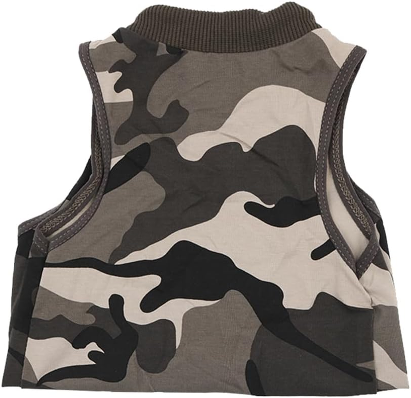 Ieron Cat Camouflage Suit, Soft Modal Fabric, Lightweight and Breathable, Perfect for Post-Surgery Comfort, Large