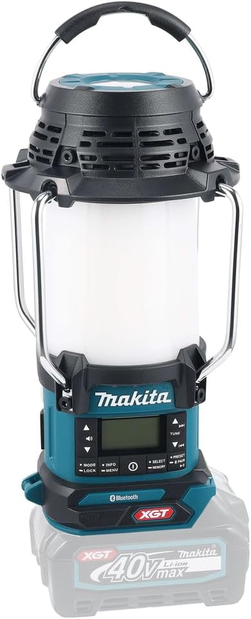 Makita 40V Bluetooth Digital Lantern Radio image number 4