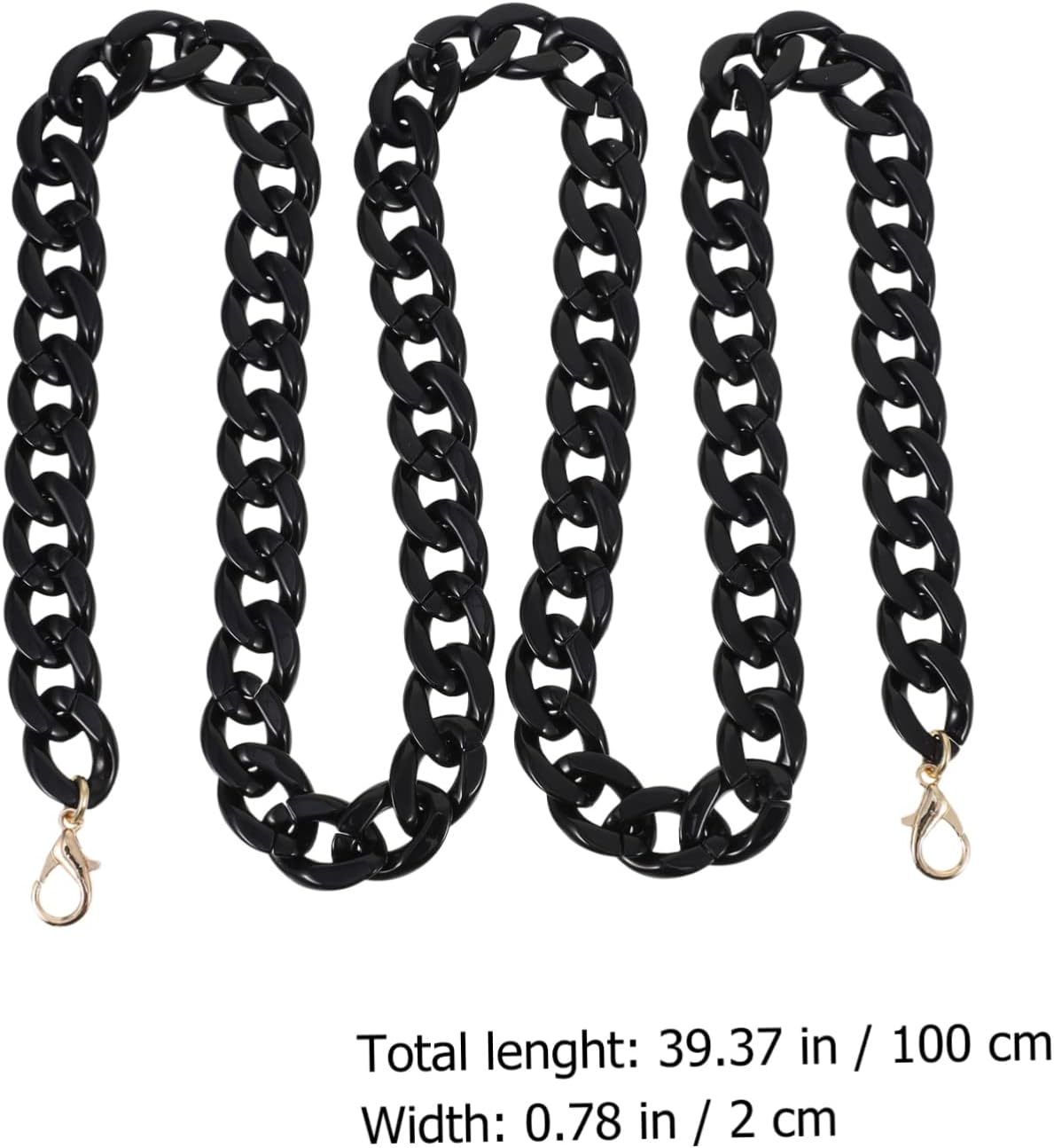 CHILDWEET DIY Bag Chain Small Fish Bone Chain Purse Decorative Replacement Strap for Handbag