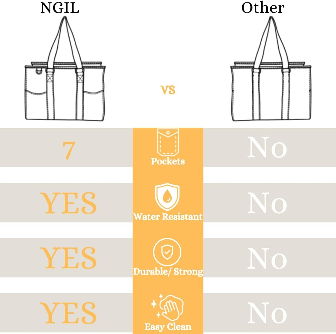 N Gil All Purpose Organizer Medium Utility Tote Bag 1 image number 1