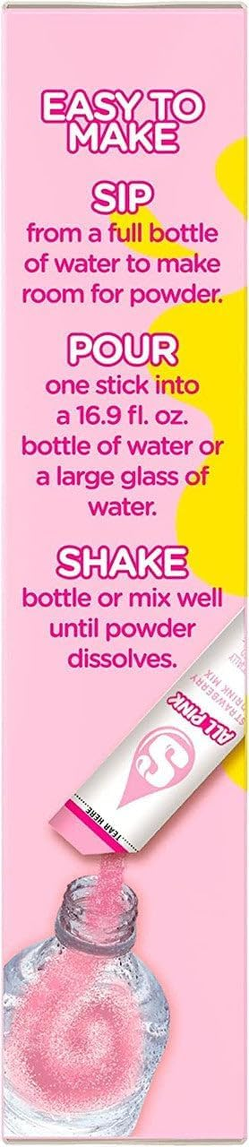 Starburst Singles to Go Powdered Drink Mix, Strawberry, 1 Box with 6 Packets - 6 Total Servings image number 6