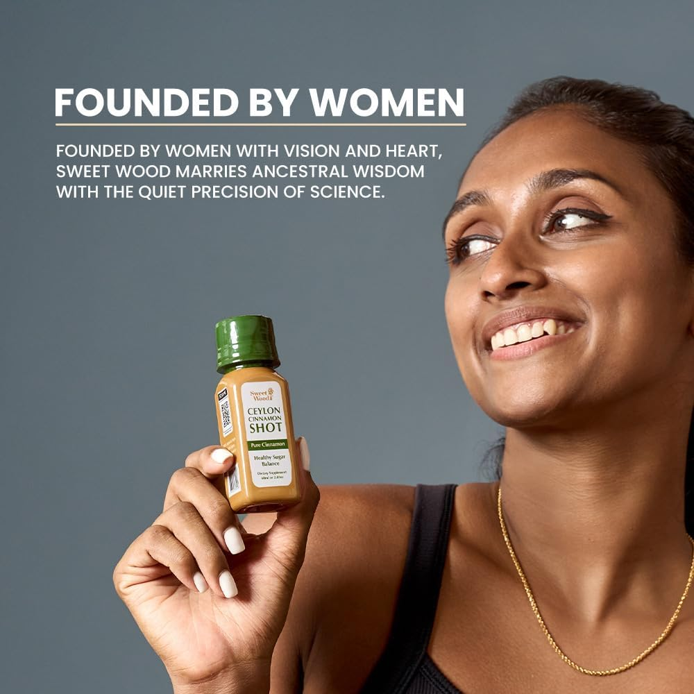 Sweetwood Ceylon Cinnamon Shot &ndash; Daily Focus & Energy Boost &ndash; 60Ml Liquid Shot &ndash; No Caffeine, No Preservatives image number 1
