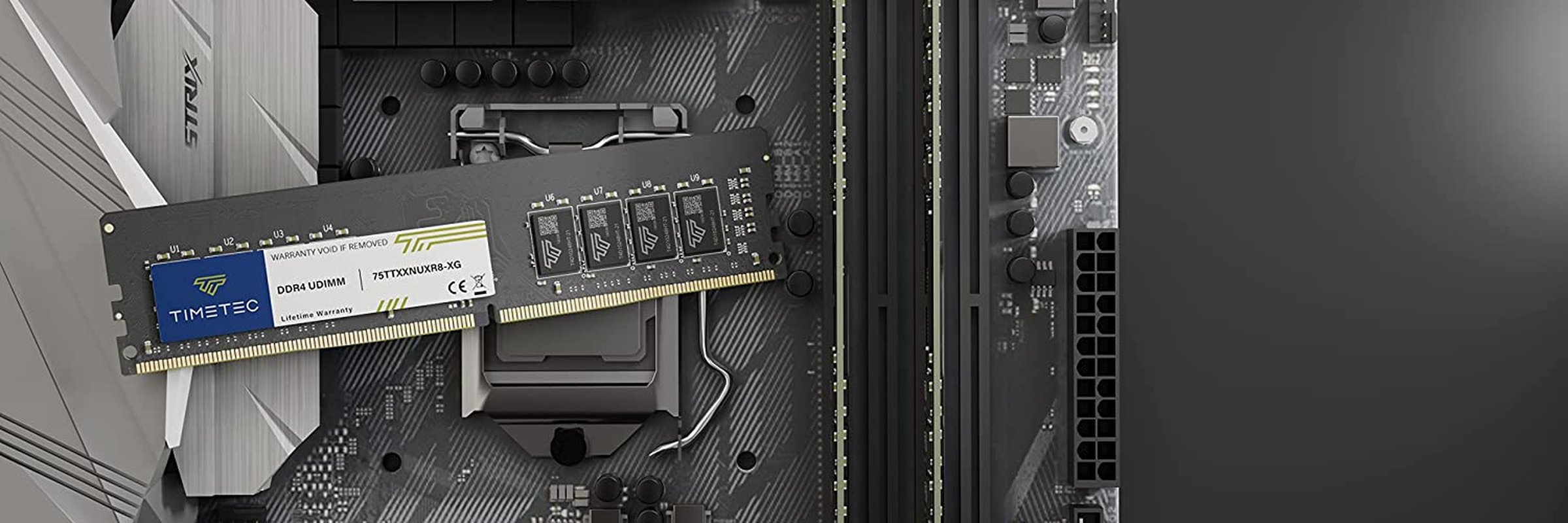 Timetec 16GB DDR4 3200Mhz PC4-25600 CL16 1.35V Non-Ecc Unbuffered Dual Rank Designed for Gaming and Graphic Compatible with AMD and Intel Desktop PC Computer Memory RAM Module Upgrade (16GB) image number 6