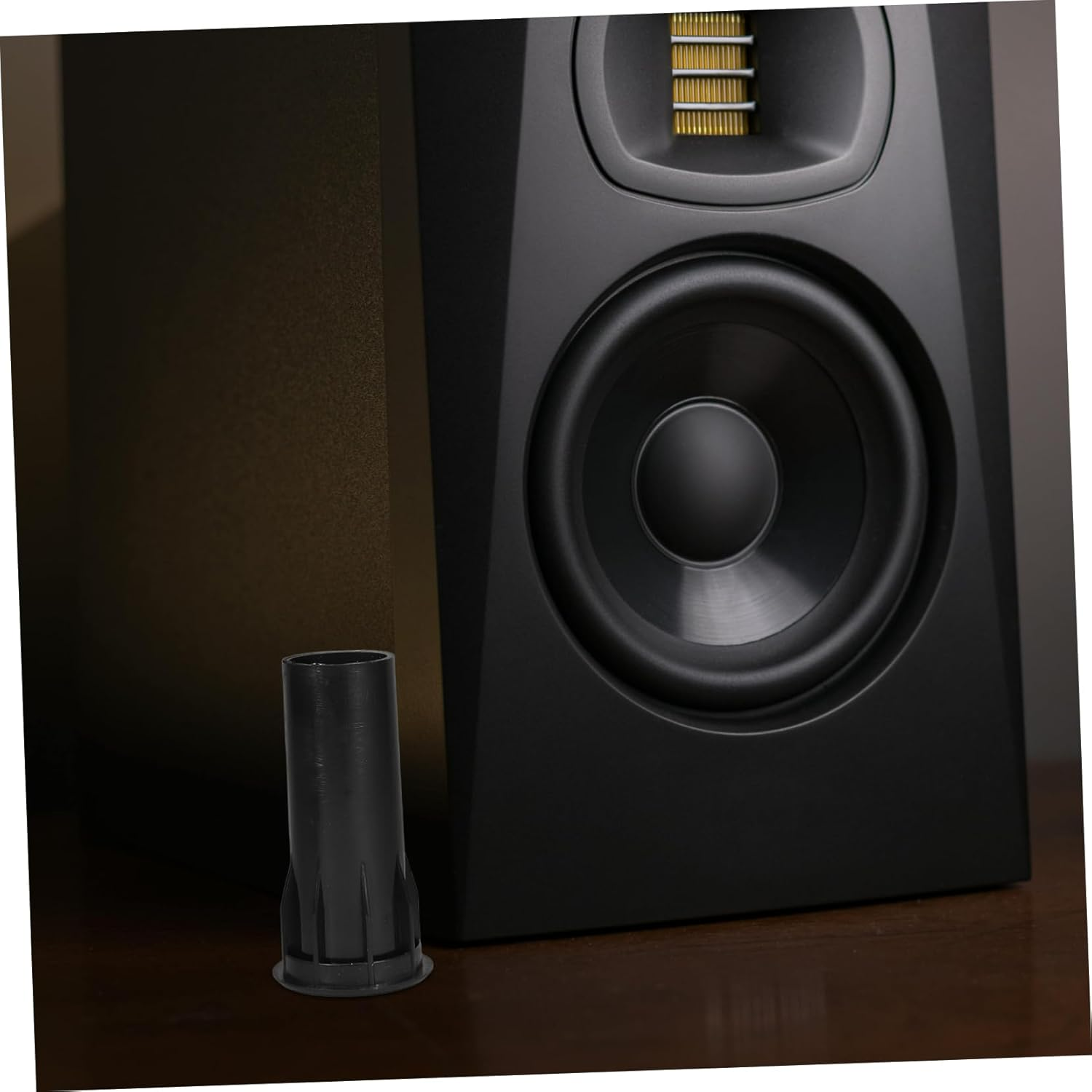 OSALADI 8Pcs Inverted Tube Speaker Port Tubes for Subwoofer Bass Enhancement Black Plastic Construction Easy Install image number 1