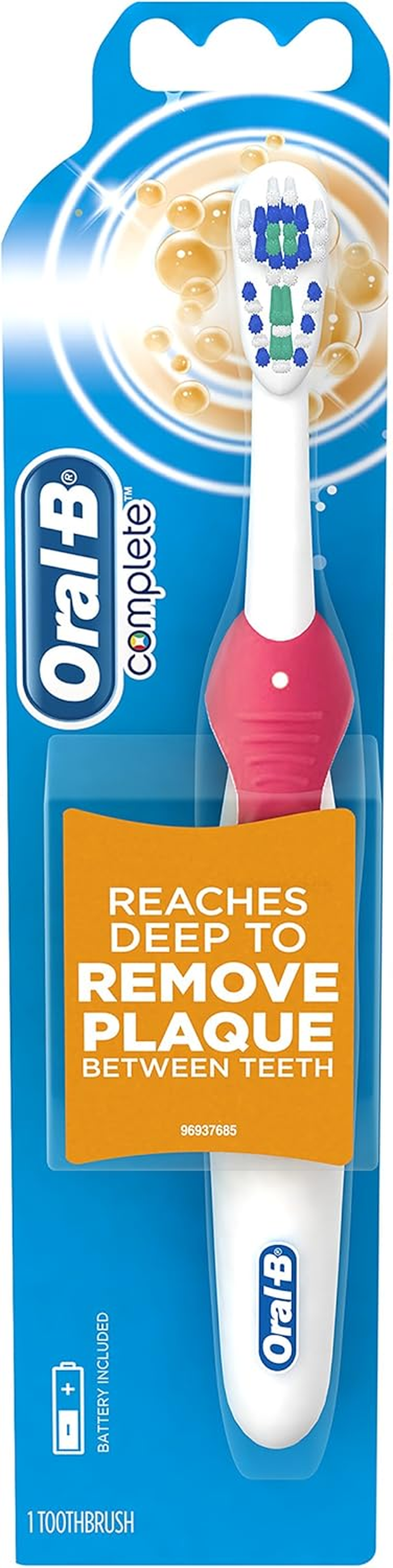 Oral-B Complete Action Deep Clean Power Toothbrush, 1 Count (Colors May Vary) image number 6