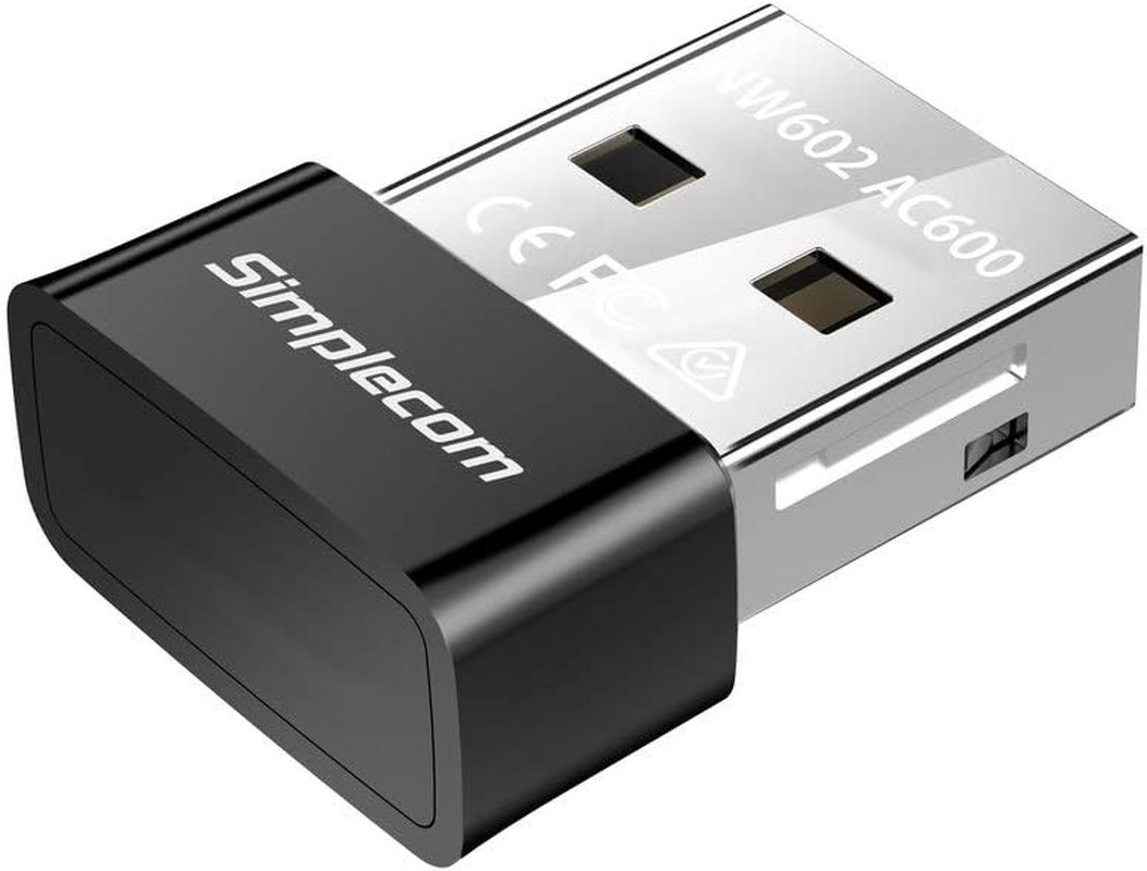 Simplecom NW602 AC600 Dual Band Nano USB Wifi Wireless Adapter image number 3