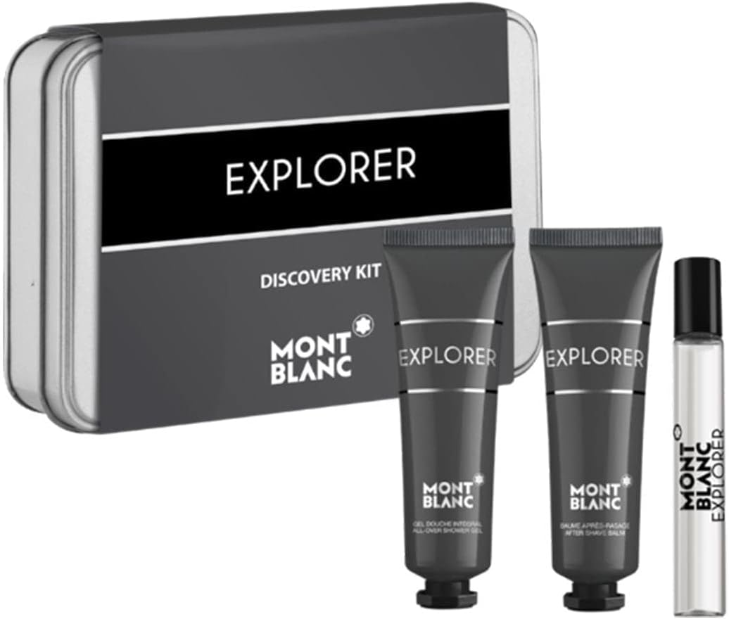 Mont Blanc Explorer Eau De Parfum Spray 3 Piece Gift Set for Men image number 3