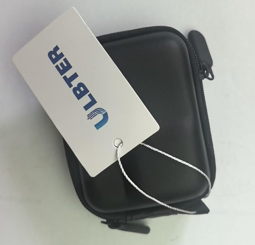 ULBTER Mini Storage Bag Case for Gopro Hero 13 Black + Hero13 Rubber Lens Cap Cover, Carrying Boxes Accessory for Go Pro [2+1 Pack] image number 1