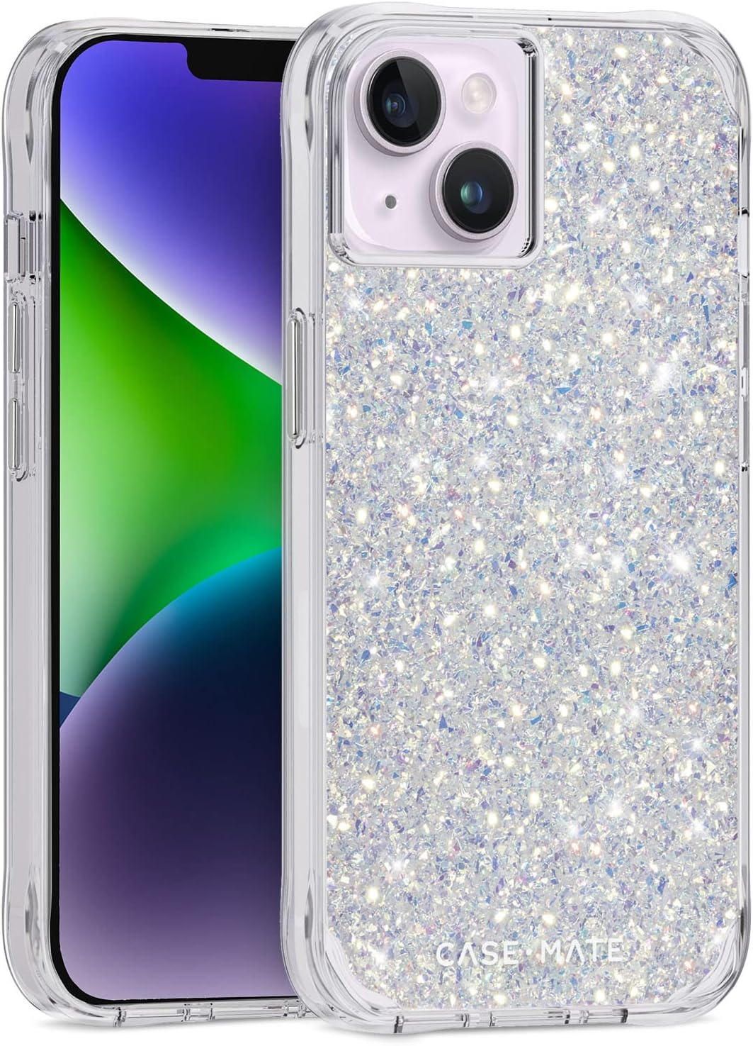 Case-Mate Iphone 14 plus Case - Karat Marble [10FT Drop Protection] [Wireless Charging Compatible] Luxury Cover with Cute Bling Sparkle for Iphone 14 plus 6.7", Anti-Scratch, Shock Absorbent, Slim Fit image number 6