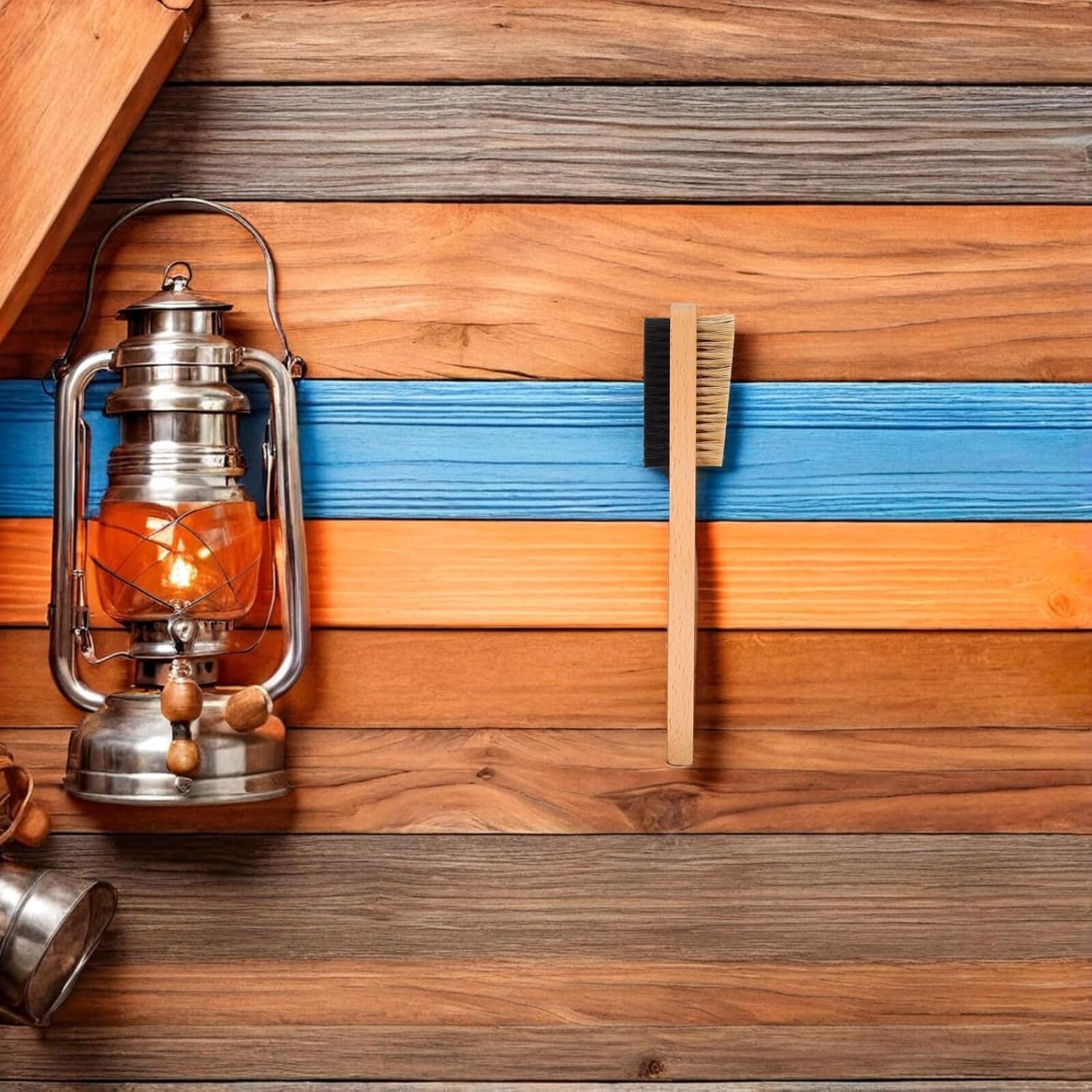 WHAMVOX Bouldering Chalk Cleaner Brush Ultralight Portable Climbing Equipment with Ergonomic Handle for Indoor Outdoor Rock Cleaning Wire Scrub Tool for Boulder Maintenance image number 3