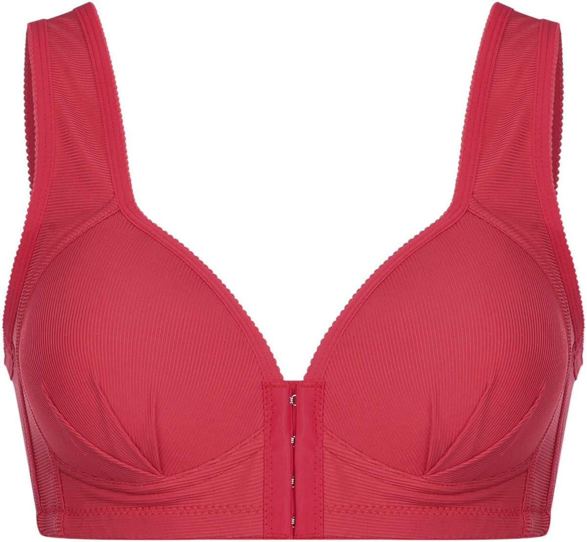 Maternity Bra plus Size Strapless Backless Push up T Shirt Bras for Women Wireless Multi Pack Womens Front Fastening Non Wired Comfort White Bralettes Ped Ladies Underwired image number 5