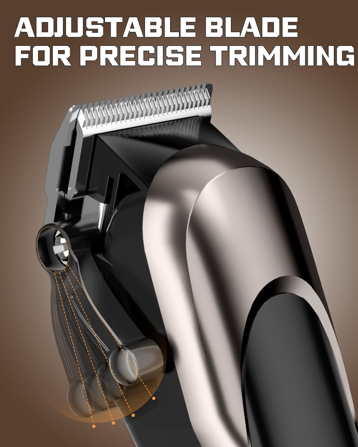 ACE2ACE Dog Clippers, Professional Pet Clippers for Dogs, Rechargeable Cordless Low Noise Grooming Razor Perfect for Thick/Heavy Coats