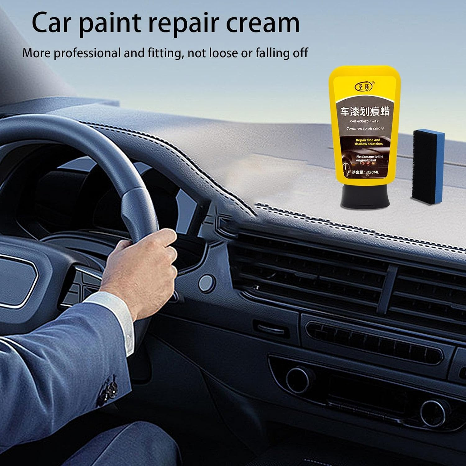 Car Scratch Repair - 150Ml Universal Auto Paint Restorer - Car Detailing Accessories, for SUV, Truck, Sports Car, Mini Van Borato image number 5