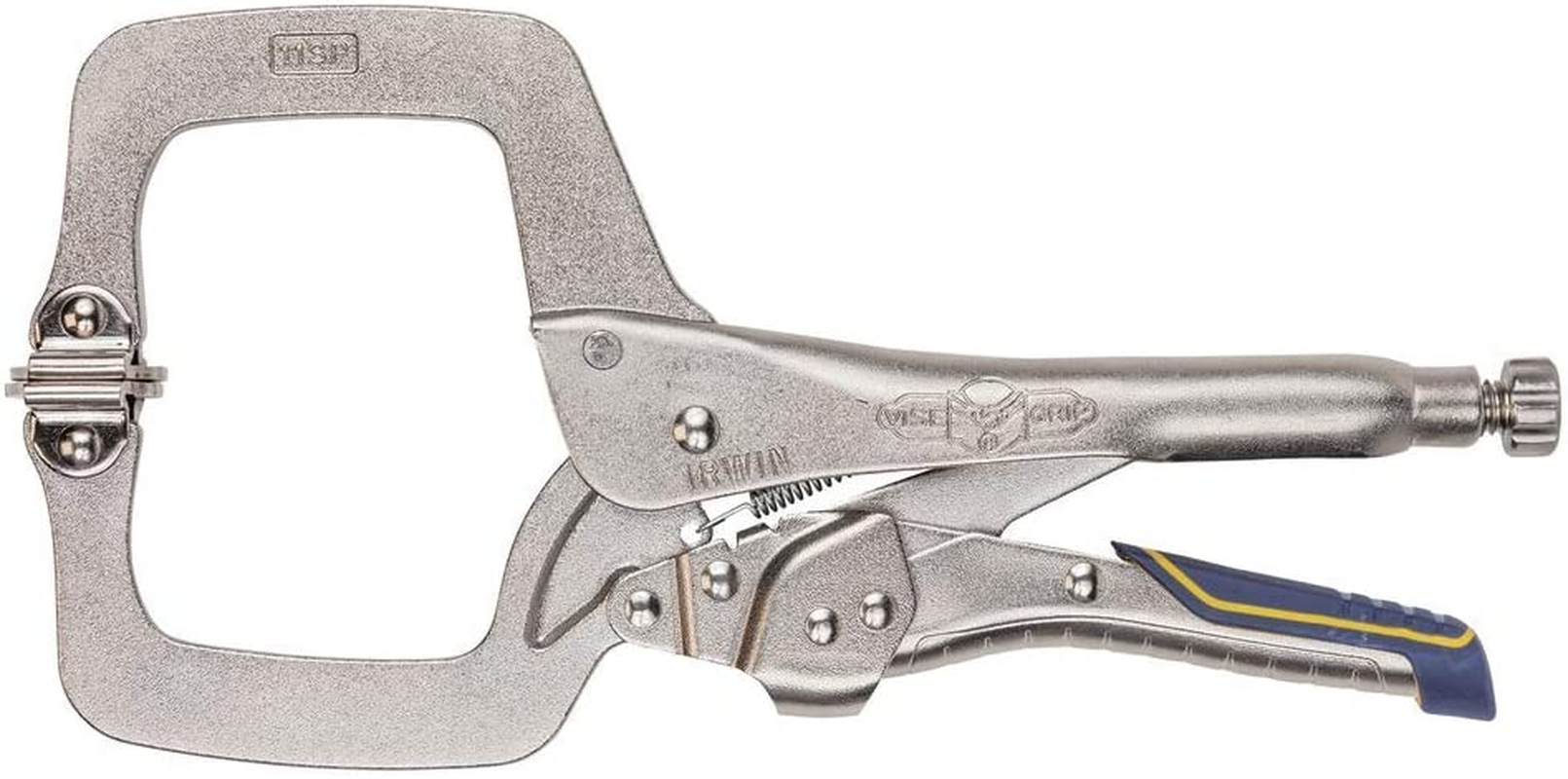IRWIN VISE-GRIP Welding Pliers, Fast Release, C-Clamp with Swivel Pads, 11-Inch (IRHT82586) image number 2