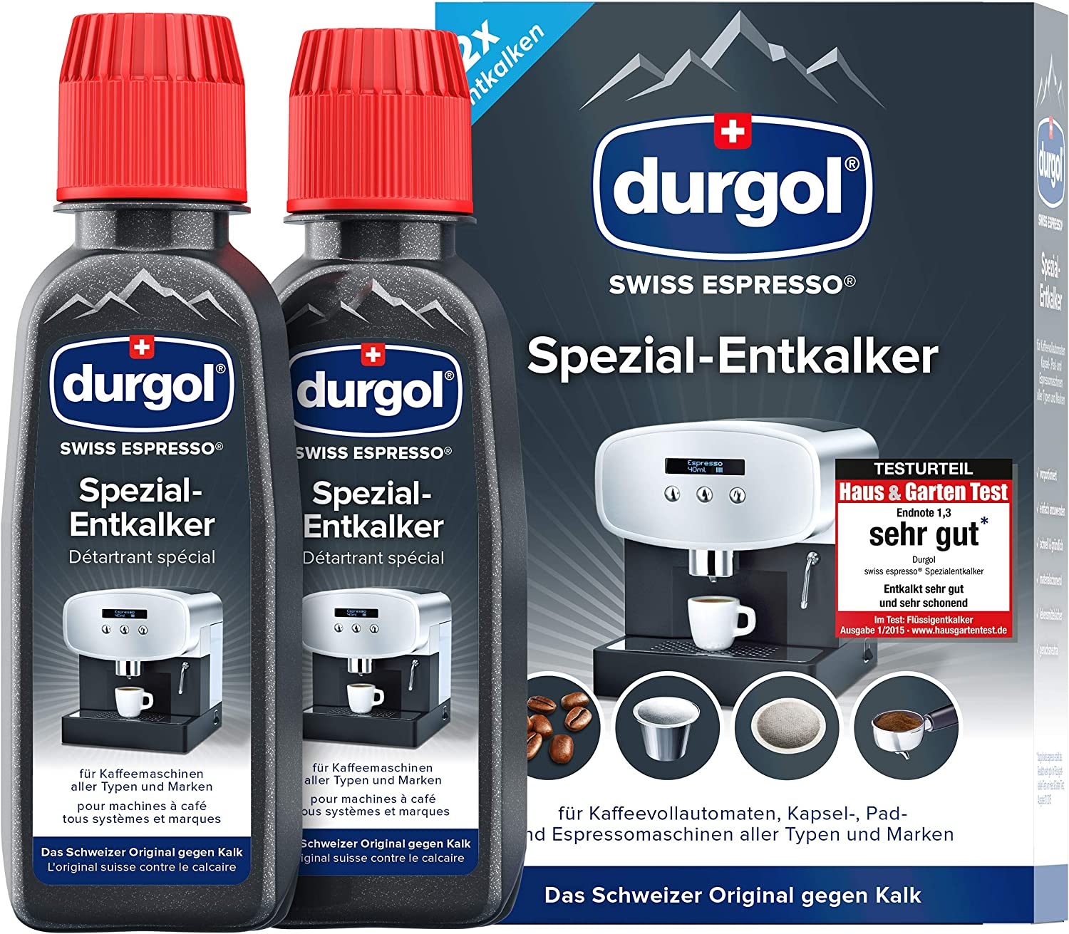 Durgol (1 Pack) - Swiss Espresso Special Descaler for All Coffee Machines image number 1