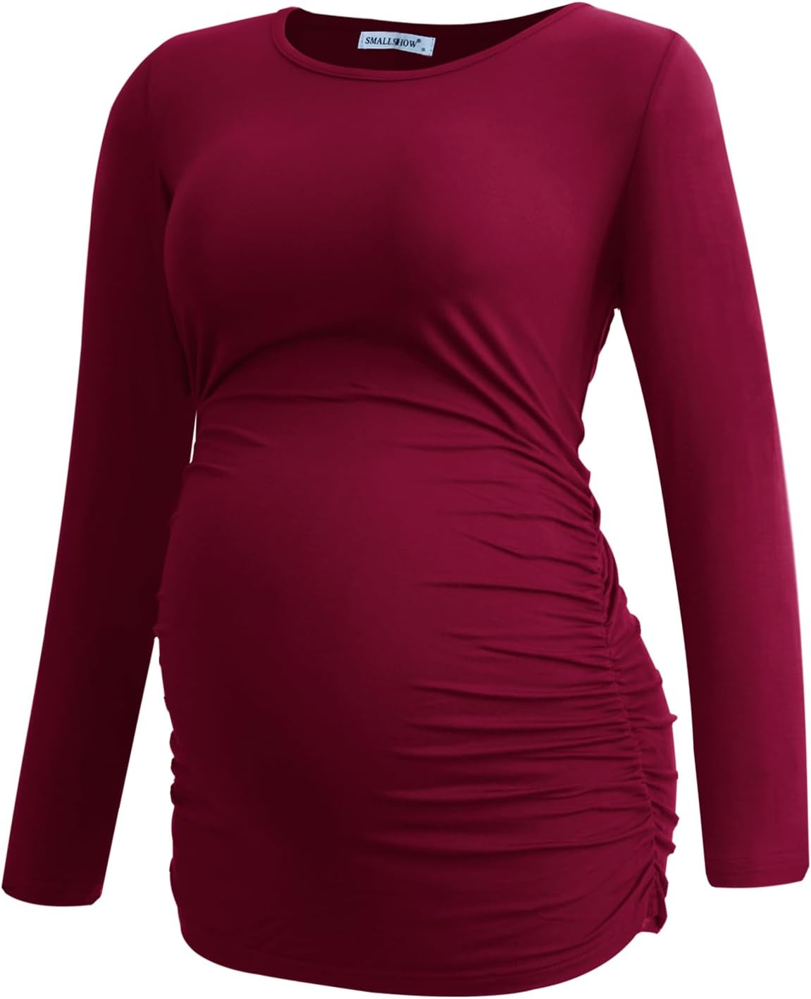 Smallshow Women'S Maternity Long Sleeve Maternity Top Pack of 3 image number 4