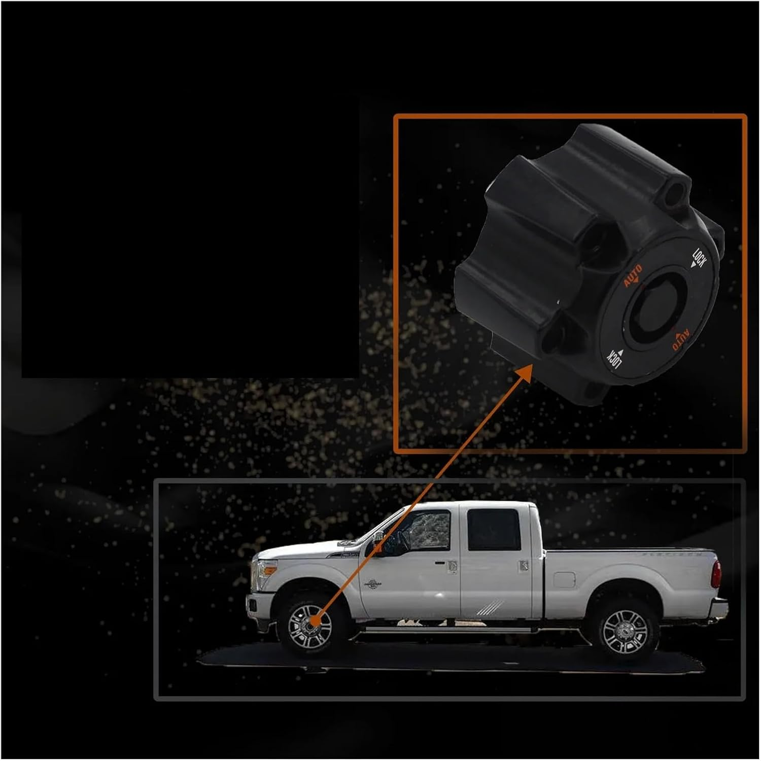 VMDWAQ Fit for N-I-S-S-A-N Safari Patrol 1Pcs 40250-VB200 Y60 Y61 at Automatic Free Wheel Locking Hub Lock 31T image number 1