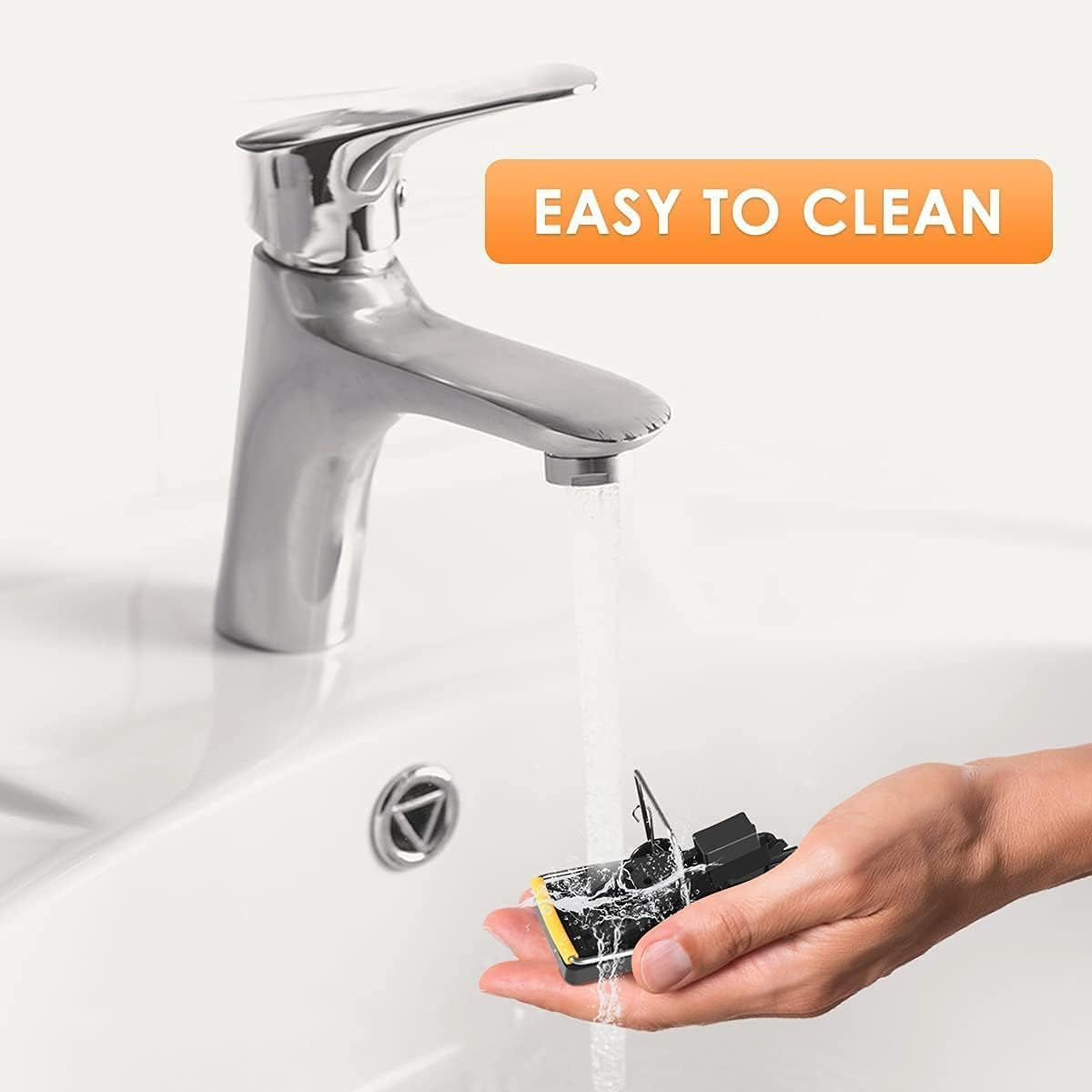 Reusable Quick Kill Mouse Traps &ndash; Instant Effective Indoor & Outdoor Plastic Mice Traps for Fast Rodent Control, Humane & Easy to Set（8Pcs ）