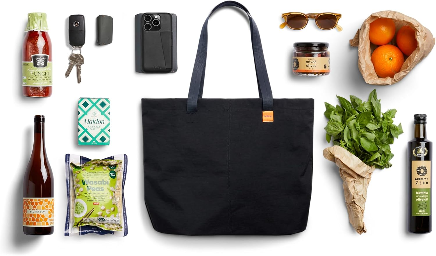 Bellroy Market Tote &ndash; (Tote Shoulder Shopping Bag) - Black image number 1