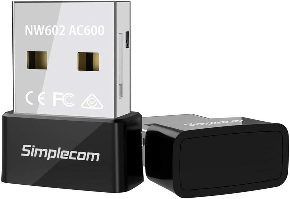 Simplecom NW602 AC600 Dual Band Nano USB Wifi Wireless Adapter image number 4
