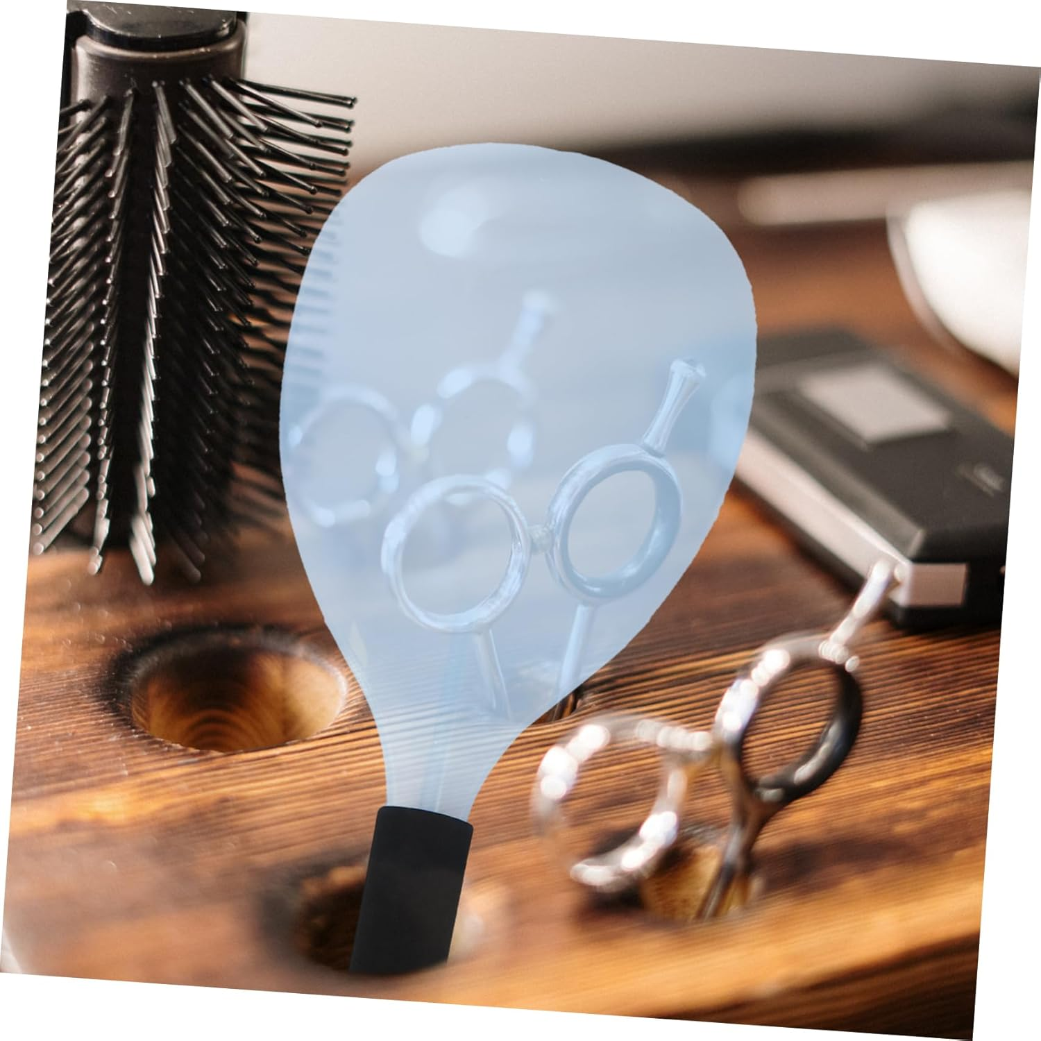 Beatifufu Blue Haircut for Hairspray Protection Non-Slip Sponge for Salon and Home Use for Facial Guard during Hair Treatments image number 6