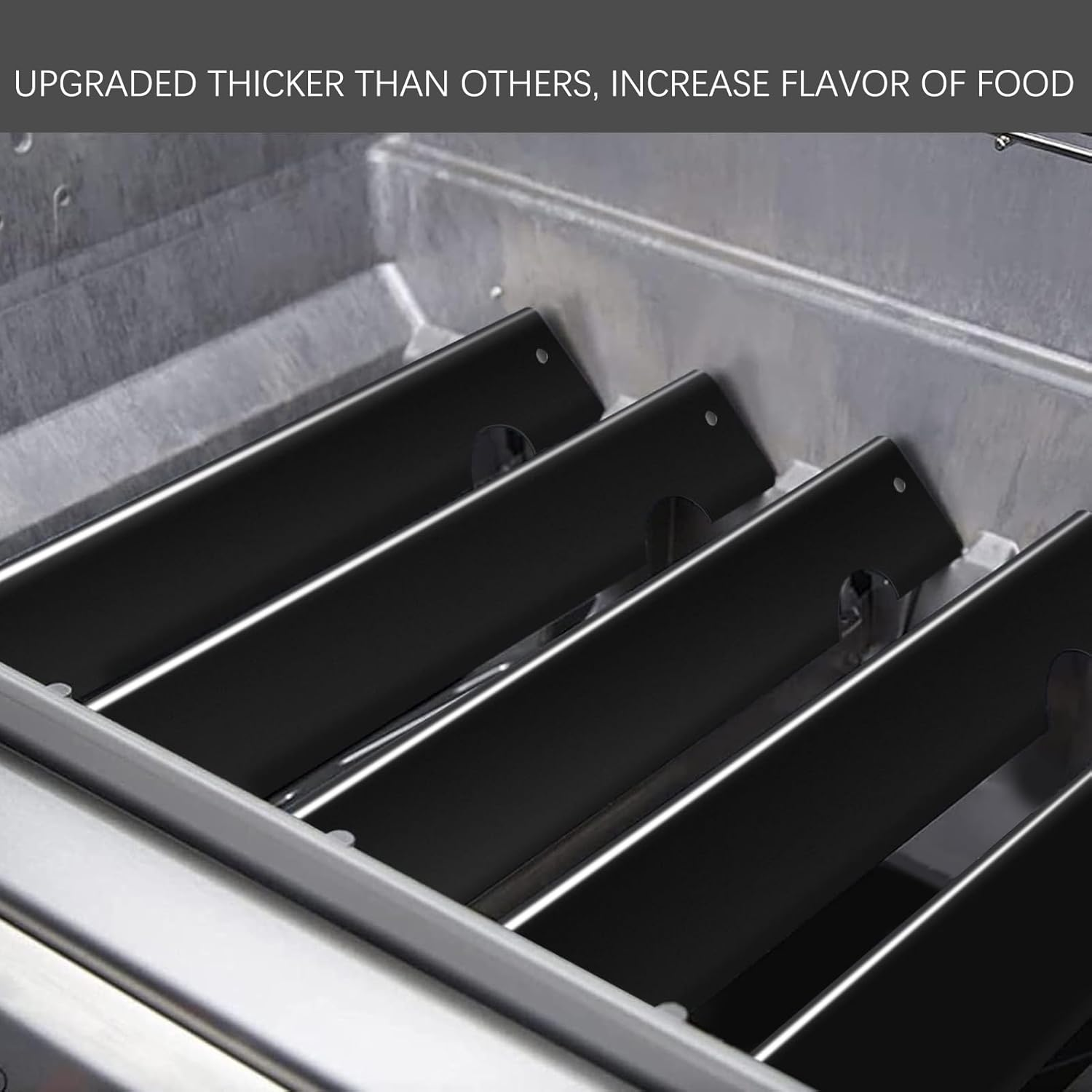 Grill Replacement Parts 66795 Flavorizer Bars Heat Deflector for Weber Genesis II Grill Parts GS4 GBS 66032 Flavor Bars Weber Genesis II 300 Series Ii E-310 E310 Ii E-315 Ii E-335 Ii S-335 Ii Se-335 image number 3