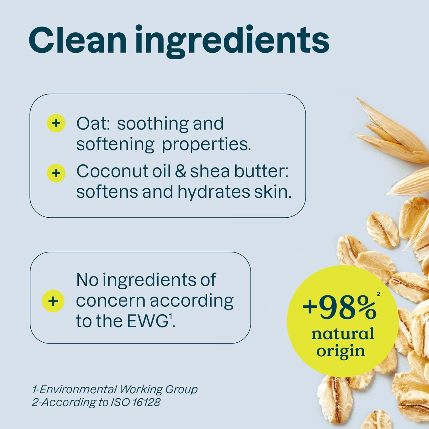 ATTITUDE Baking Soda Free Deodorant for Sensitive Skin with Oatmeal, EWG Verified, Aluminum Free, Plastic-Free, Unscented, 85 Grams image number 3