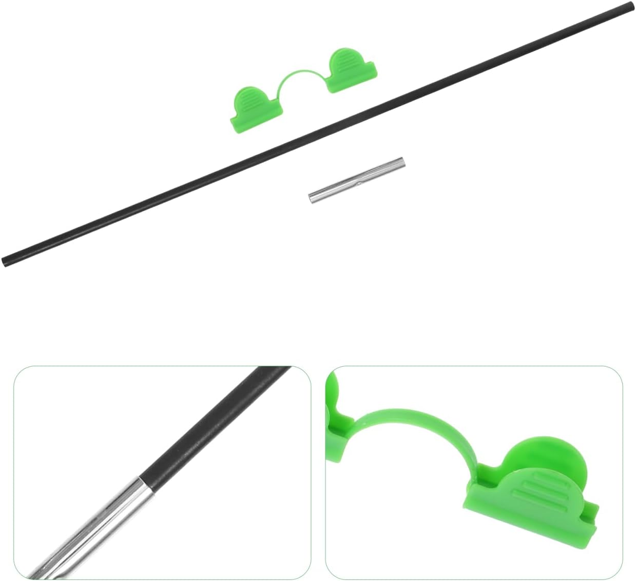 Abaodam Greenhouse Hoops Arch Set, Support Hoops Frame for Garden Fabric, DIY Plant Support Stakes, Gardening Supplies, 18Pcs image number 5