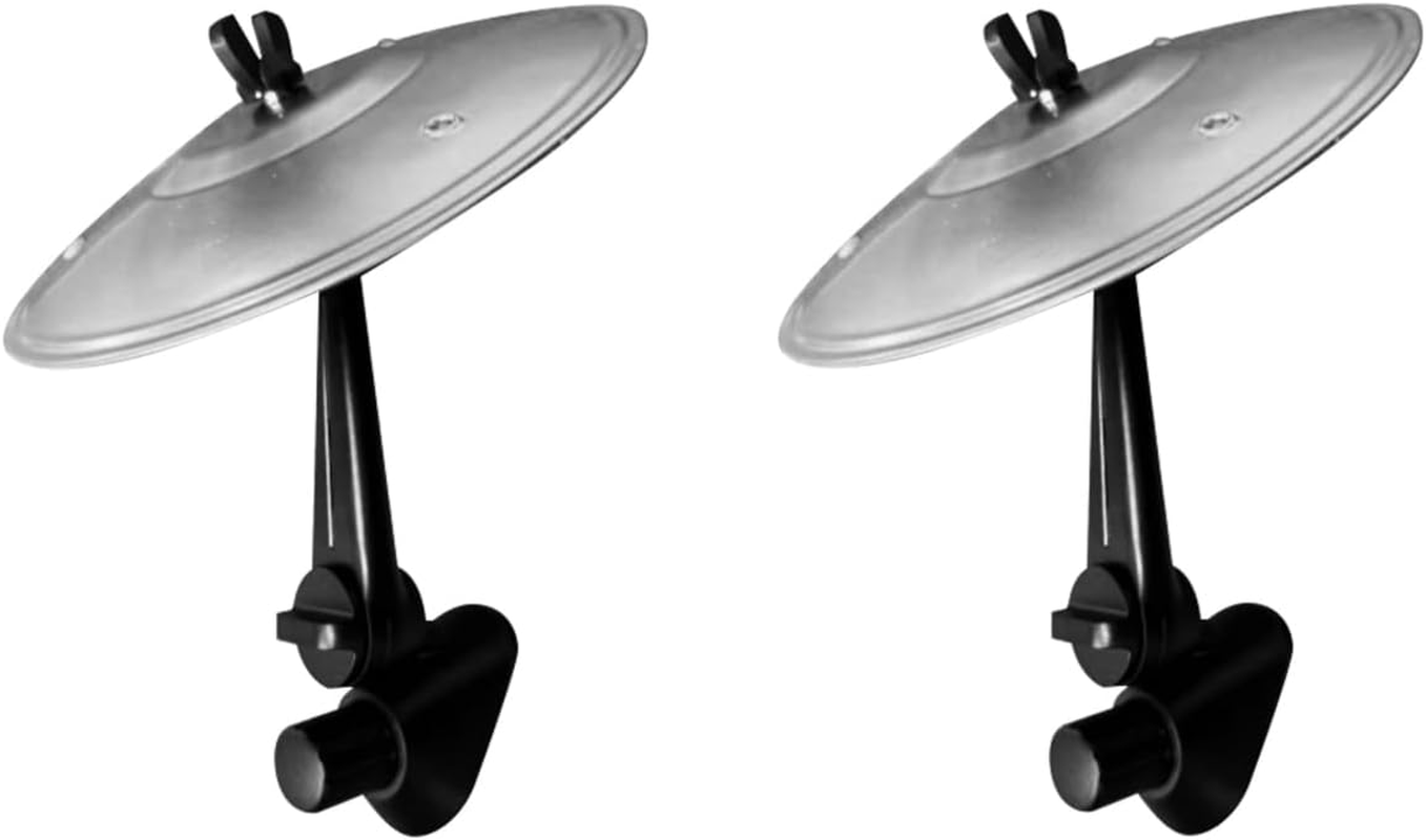 2 Pieces Car Drum, Crash Percussion Drums for Car Air Vent, Cars Interior Decoration, Drum Playing Toys with Sound, Musical Instruments Ornaments for Vehicle