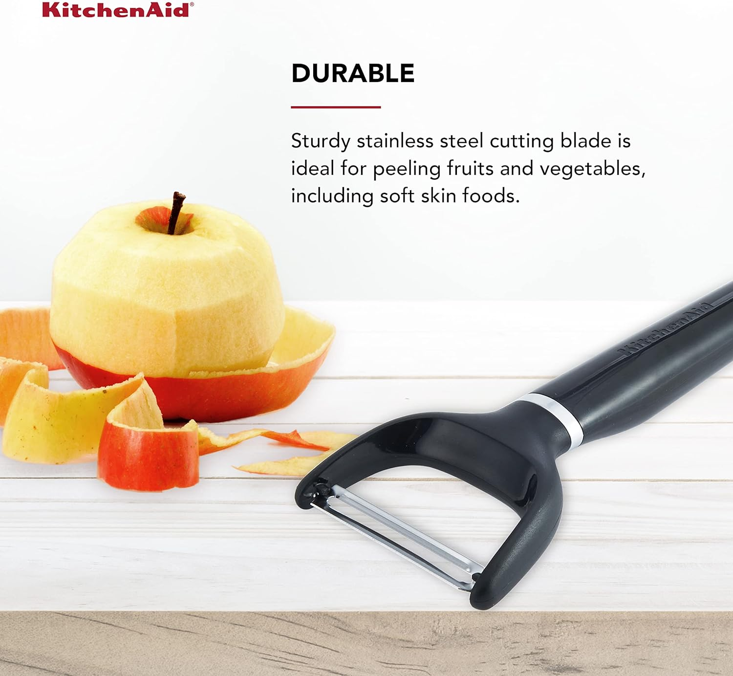 Kitchenaid KE145OHOBA Classic Y Peeler, One Size, Black 2 image number 5