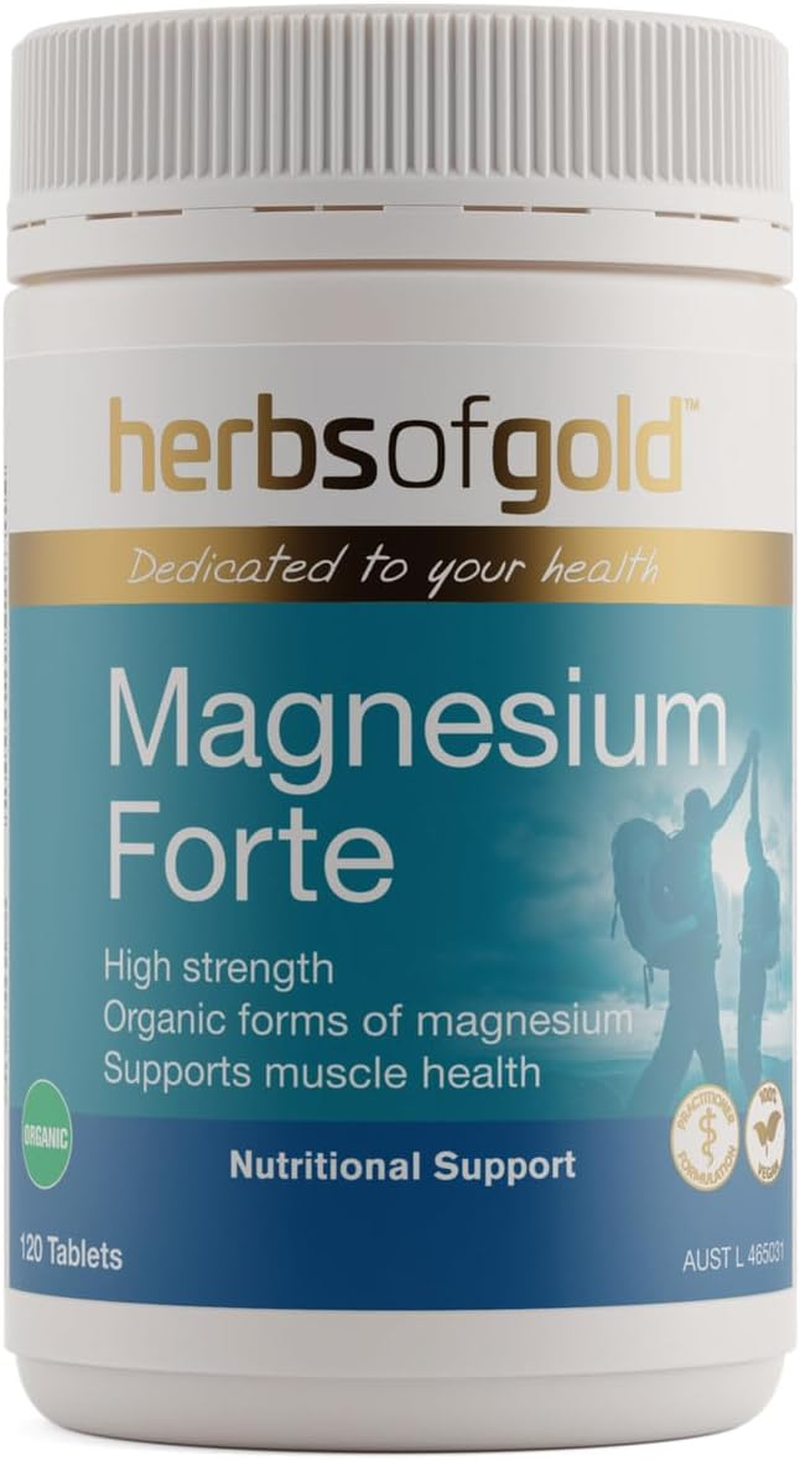 Herbs of Gold Organic Magnesium Forte 60 Tablets image number 1