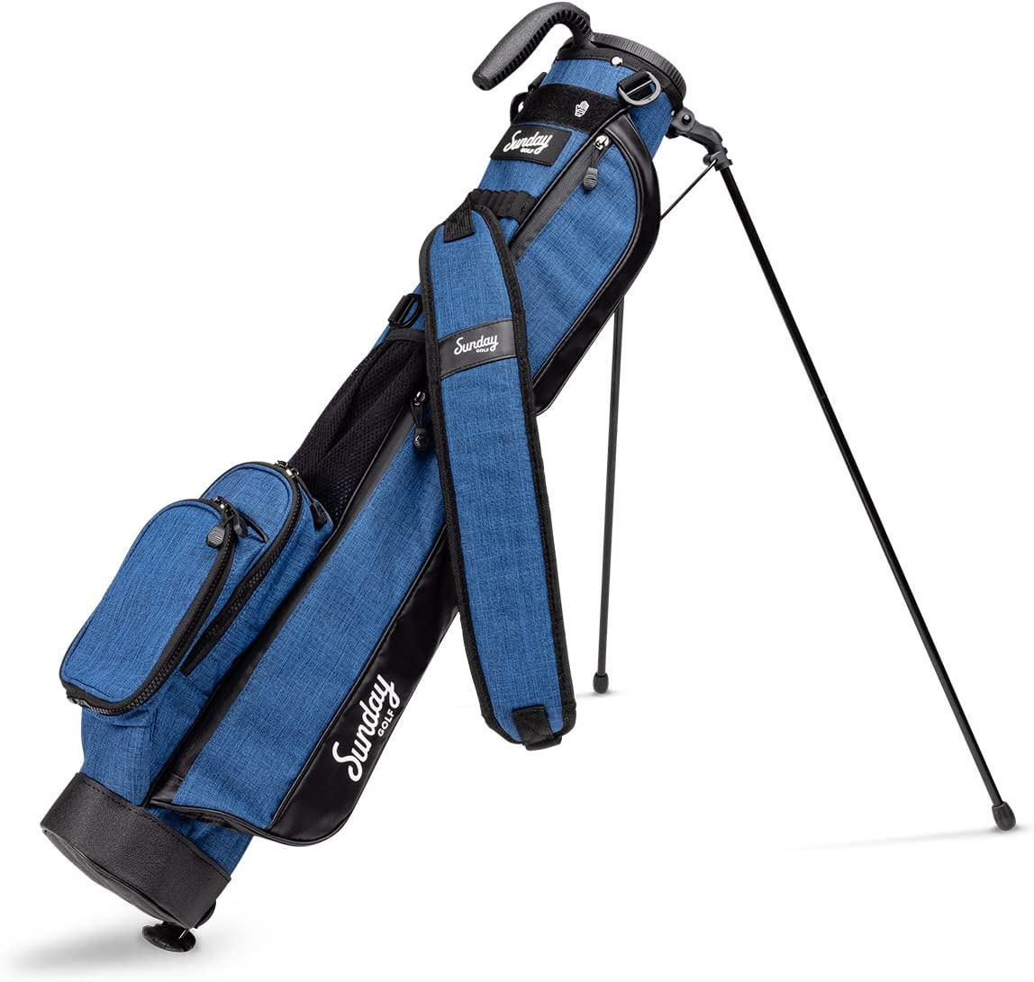 Sunday Golf Loma Bag - Lightweight Sunday Golf Bag with Strap and Stand &ndash; Easy to Carry Pitch N Putt Golf Bag &ndash; Golf Stand Bag for the Driving Range, Par 3 and Executive Courses, 31 Inches Tall
