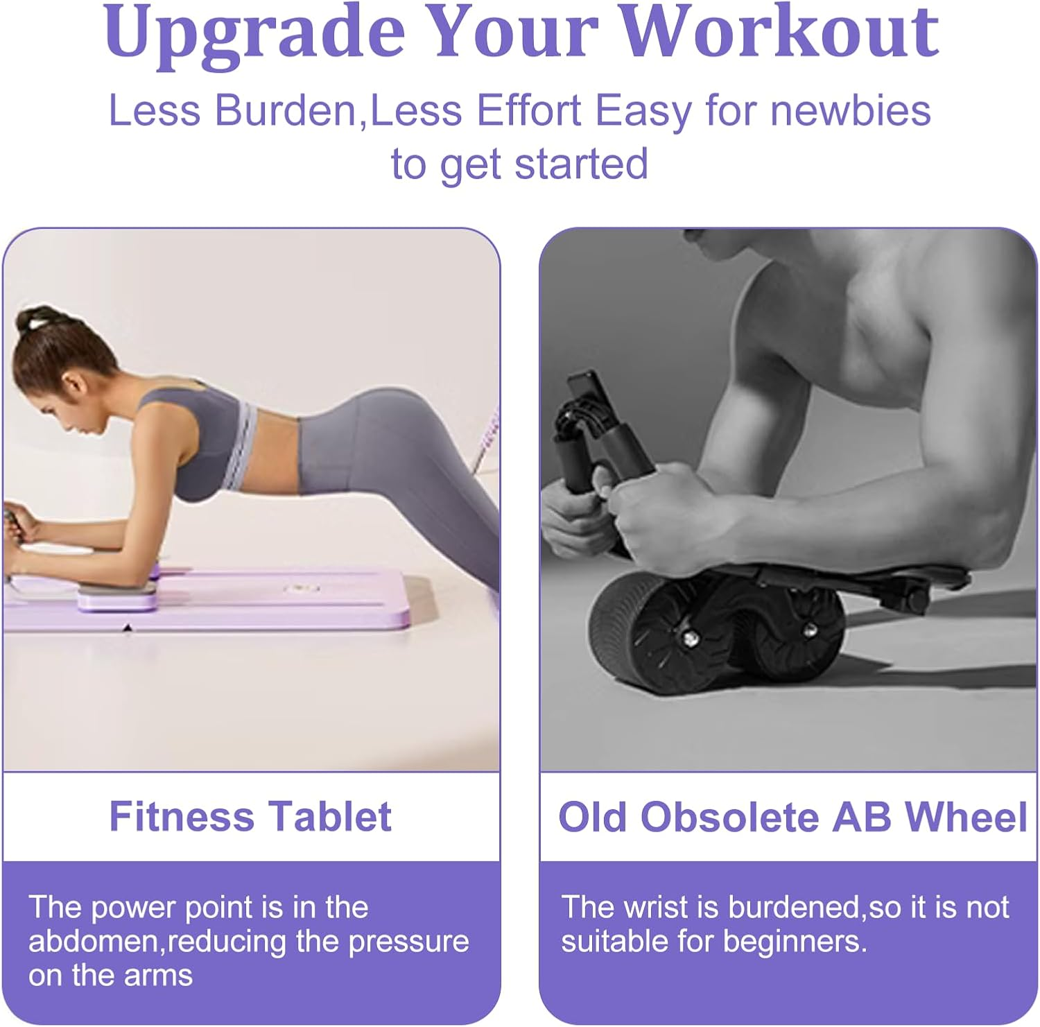 Pilates Board Reformer Set, Foldable Reformer Pilates Machine for Home Gym, 5 In1 Portable Home Workout Pilate Equipment for Core Strength, Full-Body Fitness image number 1